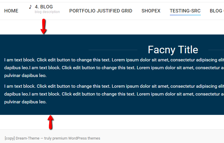 Fig. 1. Content margins